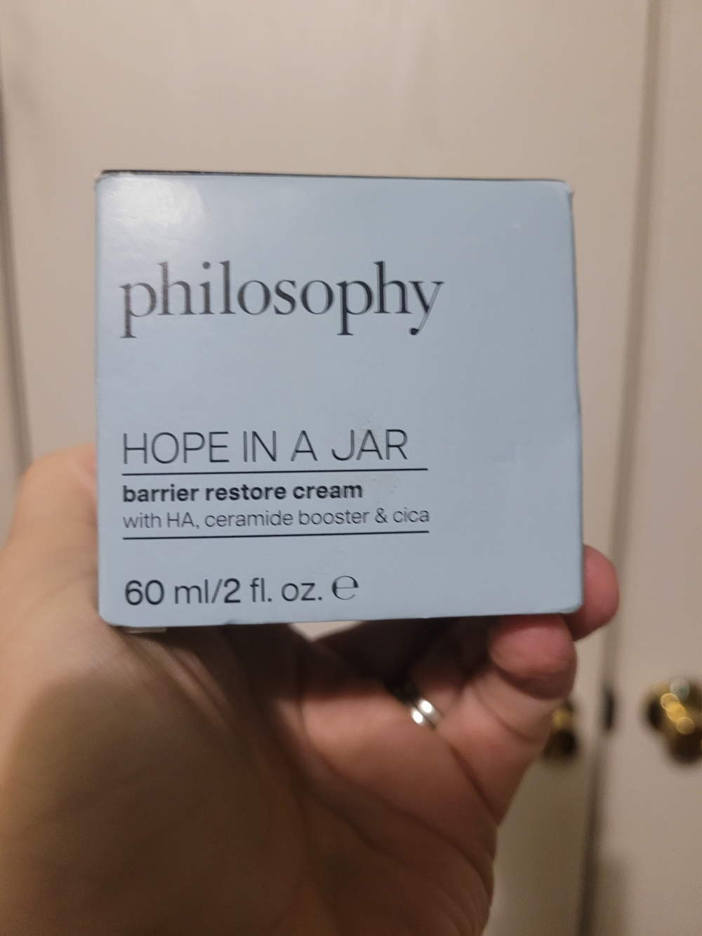 Philosophy Hope In A Jar Barrier Restore Cream - Pale Blue